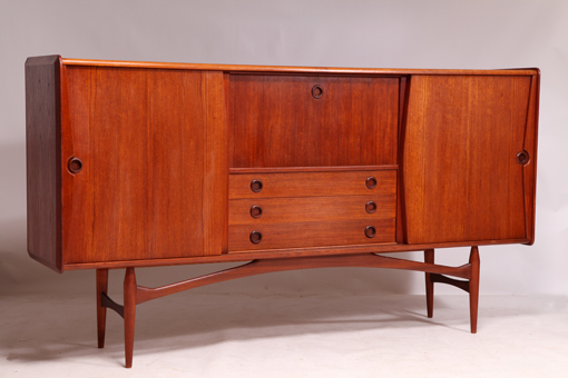 Sideboard in teak by Erling Olsen