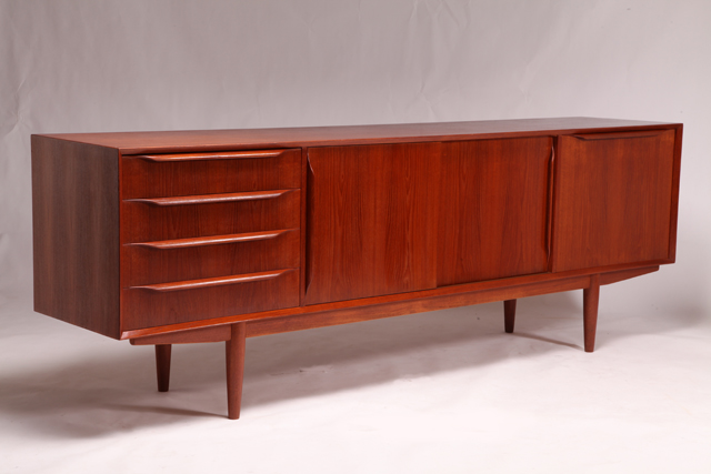 Long sideboard in teak