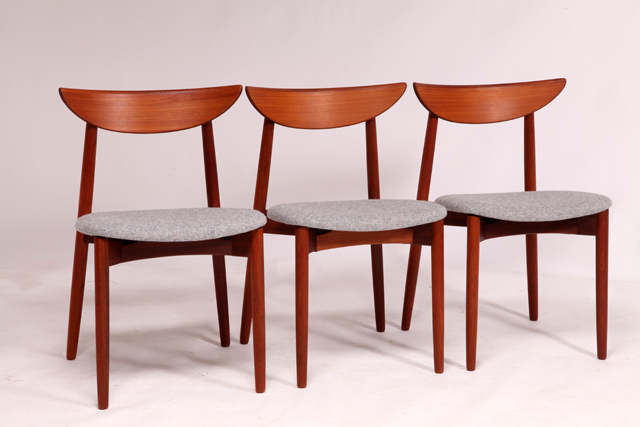 Model 58 dining chair in teak by Harry Østergaard