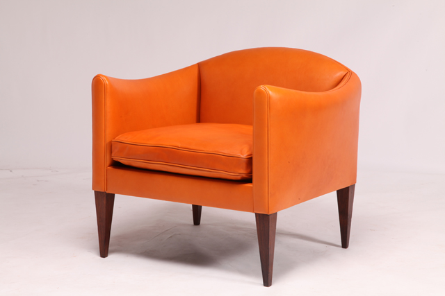 Model V 12 easy chair with rosewood legs by Illum Wikkelsø