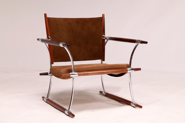Stokke chair in rosewood by Jens H. Quistgaard