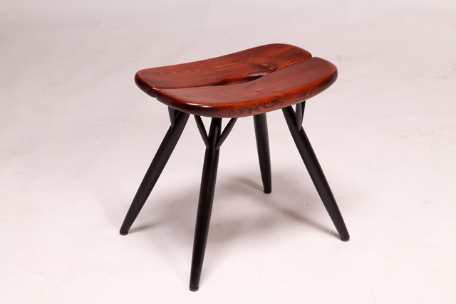 ‘Pirkka’ stool by Ilmari Tapiovaara for Laukaan Puu