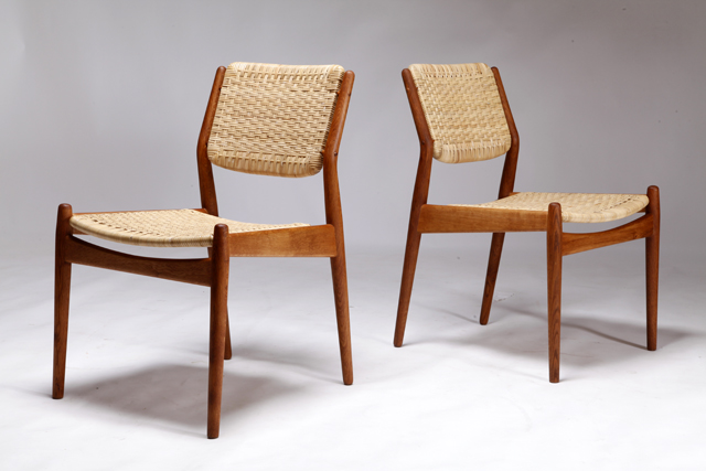 Model 51 chair oak & cane by Arne Vodder