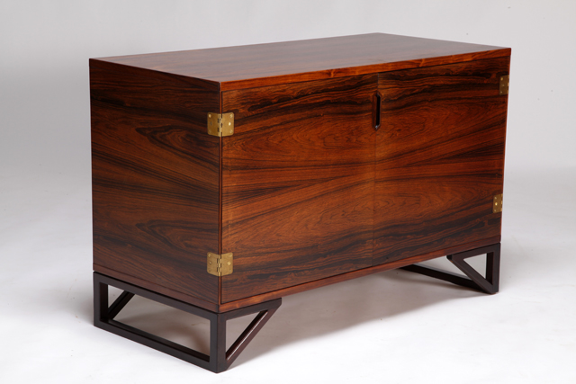 Cabinet in rosewood by Svend Langkilde