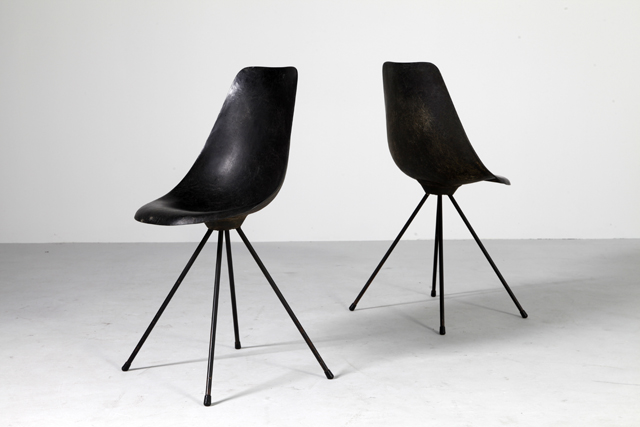 Fiberglass Chair by Jean-René Picard