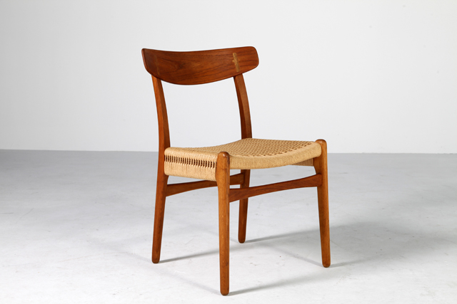 CH 23 dining chair in teak & oak by Hans J. Wegner