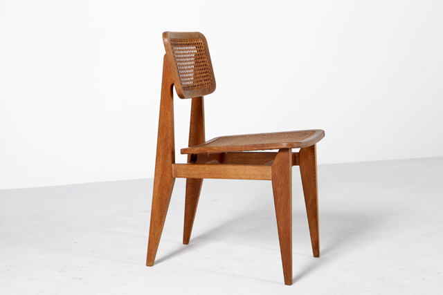 C cane chair by Marcel Gascoin