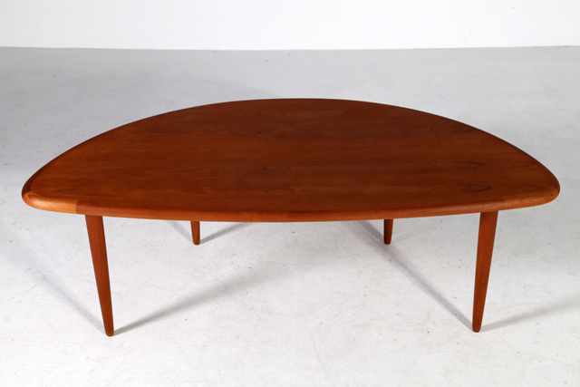 Coffee table in teak by Johannes Andersen