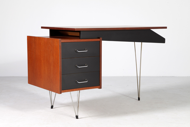 Hairpin writing desk by Cees Braakman