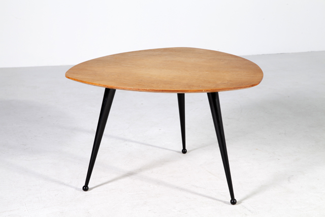 Model TB16 birch coffee table by Cees Braakman