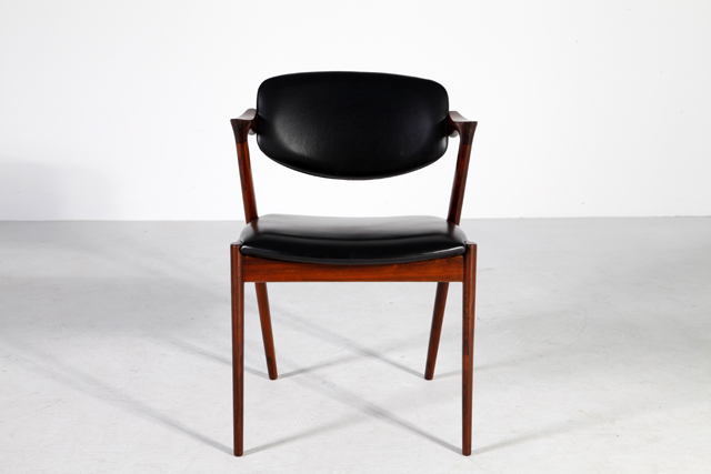 No 42 chair in rosewood by Kai Kristiansen