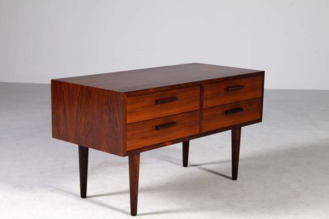 Chest of drawers in rosewood by Kai Kristiansen