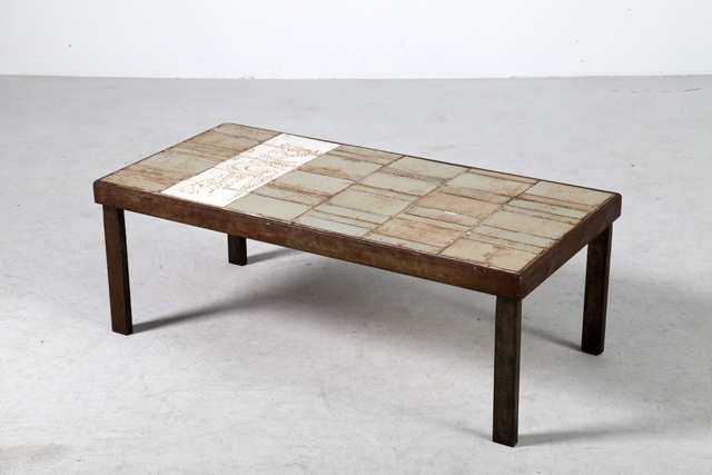 Small coffee table by Roger Capron