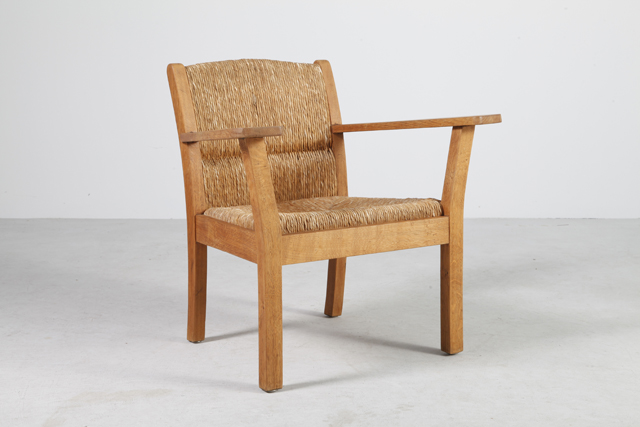 Worpswede low armchair by Willi Ohler